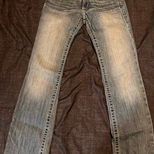 Ariat Men's Faded Blue Bootcut Jeans